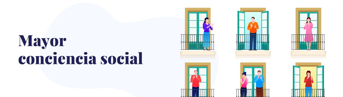 Mayor conciencia social