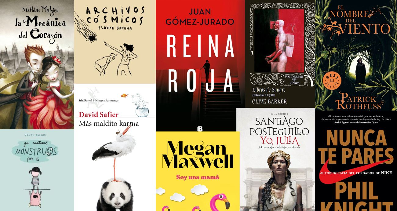 Todos los libros de un vistazo